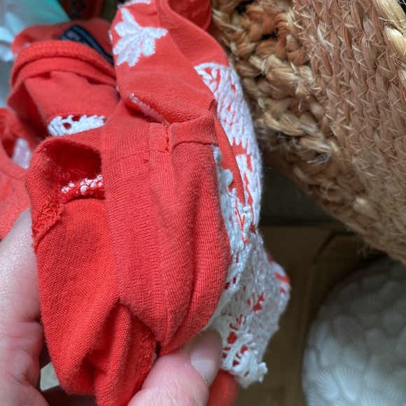 Anthropologie One.September Oversized Flowy Embroidered Top - Picture 13 of 15